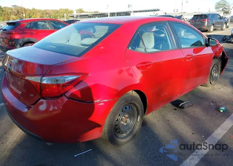 2016 Toyota Corolla Le из США, поврежденный, VIN 2T1BURHE7GC730909